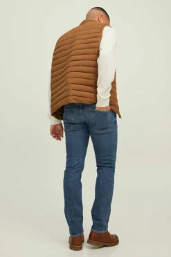 Jack & Jones Colete Acolchoado Castanho Clearance