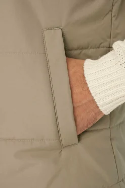 Only & Sons Colete Acolchoado Castanho Best