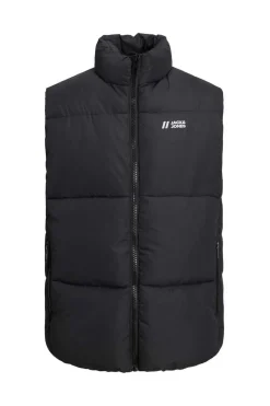 Jack & Jones Colete Acolchoado Preto Sale