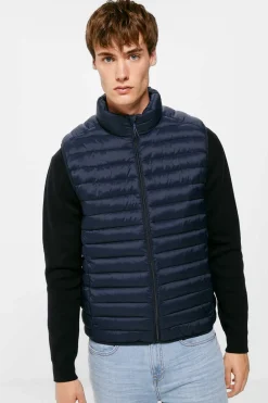 Springfield Colete Acolchoado Azul Online