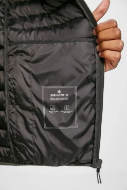 Springfield Colete Acolchoado Cinza