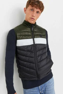 Jack & Jones Colete Acolchoado Verde Outlet