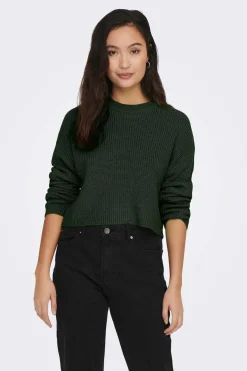 Only Sueteres E Cardigans-Colete Acolchoado Com Capuz