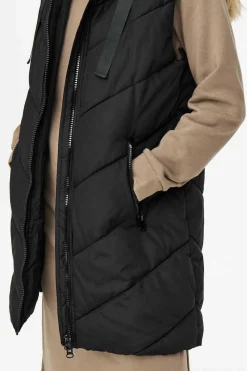 JDY Coletes-Colete Acolchoado Com Capuz