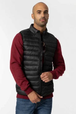 Tiffosi Colete Acolchoado Ultra Light Preto Outlet