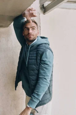 Ooto Colete Acolchoado Ultraleve Azul