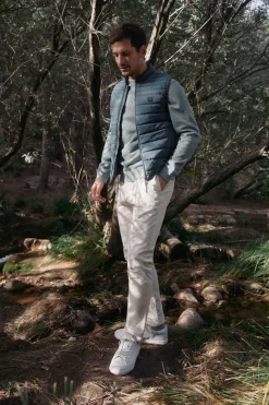 Ooto Colete Alcolchado Ultraleve Impermeavel Azul