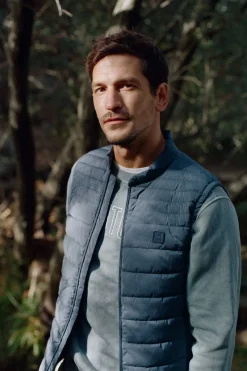 Ooto Colete Alcolchado Ultraleve Impermeavel Azul