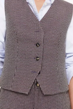 Cortefiel Coletes-Colete Aos Quadrados