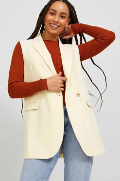 Jack & Jones Coletes-Colete Comprido Tecido Tayloring