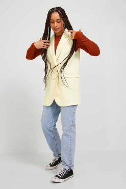 Jack & Jones Coletes-Colete Comprido Tecido Tayloring