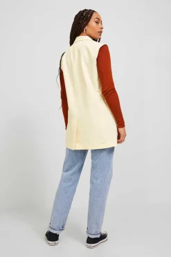 Jack & Jones Coletes-Colete Comprido Tecido Tayloring