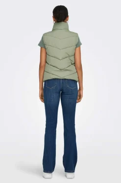 JDY Coletes-Colete Curto Acolchoado