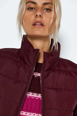 Noisy May Coletes-Colete Curto Acolchoado