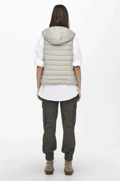 Only Coletes-Colete De Mulher Ultraleve Com Capuz