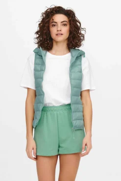 Only Coletes-Colete De Mulher Ultraleve Com Capuz
