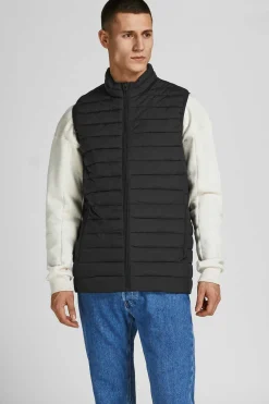 Jack & Jones Colete Puffer Preto Sale