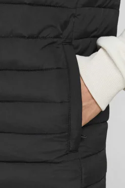 Jack & Jones Colete Puffer Preto Sale