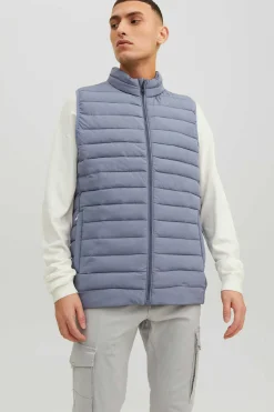 Jack & Jones Colete Puffer Azulado Clearance