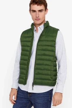 Cortefiel Colete Ultraleve Thermolite Verde Sale