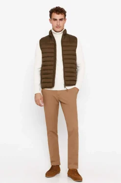 Cortefiel Colete Ultraleve Thermolite Verde New