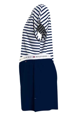 Tommy Jeans Pijamas-Conjunto De Calcoes E Camisola As Riscas