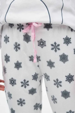 Inside Pijamas-Conjunto Pijama Urso Polar Mulher