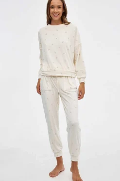 Inside Pijamas-Conjunto Pijama Veludo Mulher