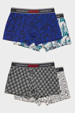 Inside Cuecas Boxer Com Estampado Pa Natural Best