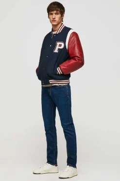 Pepe Jeans Denim Homem, Regular Fit Azul New