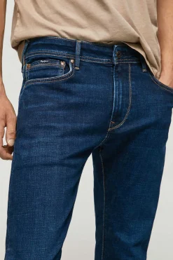 Pepe Jeans Denim Homem, Regular Fit Azul New