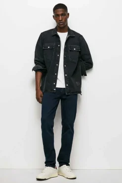 Pepe Jeans Denim Homem, Slim Fit Marinho Clearance