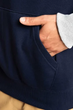 Quiksilver Everyday - Sweatshirt Com Capuz E Fecho-Eclair Para Homem Marinho Clearance