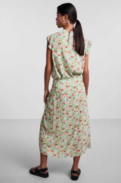 Pieces Saias-Falda Midi De Mujer