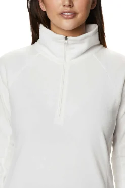 Columbia Outdoor-Forro Polar Com Meio Fecho-Eclair Para Mulher Glacial™ Iv