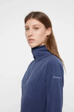 Columbia Outdoor-Forro Polar Com Meio Fecho-Eclair Para Mulher Glacial™ Iv