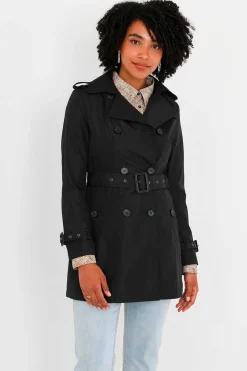 Brave Soul Sobretudos E Parkas-Gabardina Abotoada Com Cinto