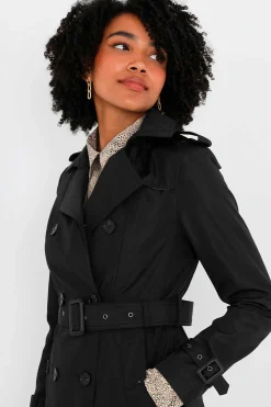 Brave Soul Sobretudos E Parkas-Gabardina Abotoada Com Cinto