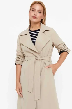 Cortefiel Sobretudos E Parkas-Gabardina Comprida