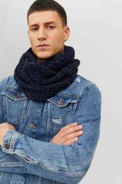 Jack & Jones Gola De Malha Marinho Online