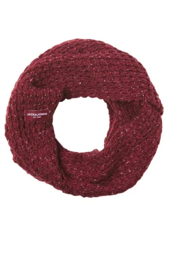 Jack & Jones Gola De Malha Vermelho Clearance