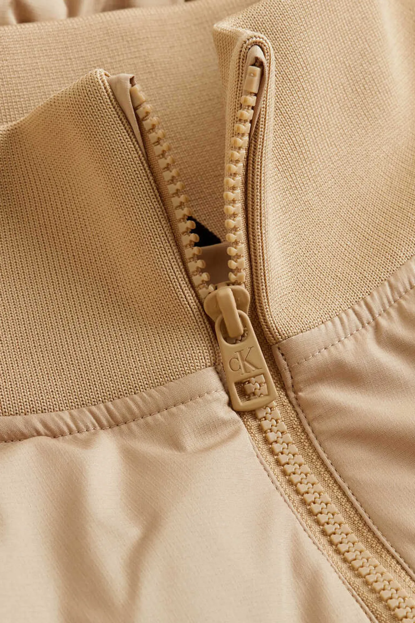 Calvin Klein Harrington-Jacke Bege Medio Online