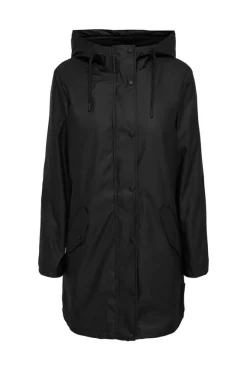 Only Sobretudos E Parkas-Impermeavel Comprido Com Capuz