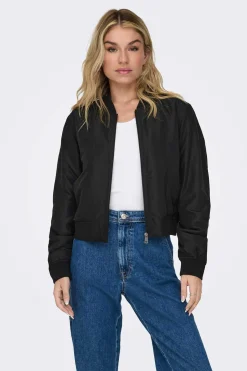 Only Blusoes E Casacos-Jaqueta Bomber