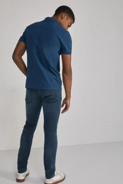 HUGO Jeans Azul Preto Azulado New