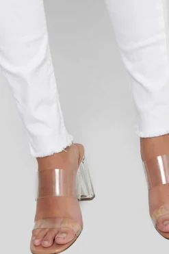 Only Calcas-Jeans Cigarro Cintura Media