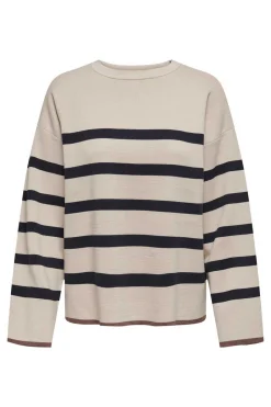 Only Sueteres E Cardigans-Jeans Cigarro Cintura Media