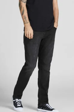 Jack & Jones Jeans Clark Black Denim Preto Hot