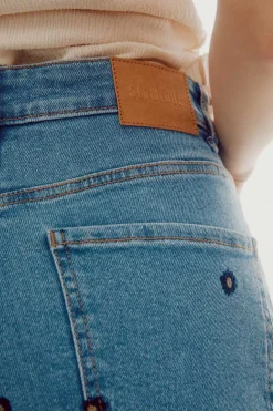 Slowlove Calcas-Jeans Confort 5 Bolsos