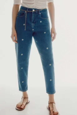 Slowlove Calcas-Jeans Confort 5 Bolsos